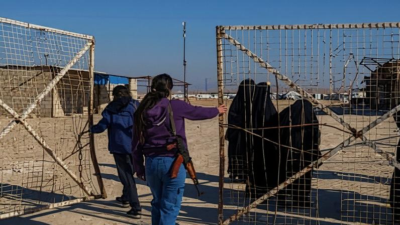 There are about 40 Australians – most of them children – held in detention camps in north Syria. The Al-Hol camp (pictured) is regarded as particularly violent. Photograph: Bernat Armangué/AP