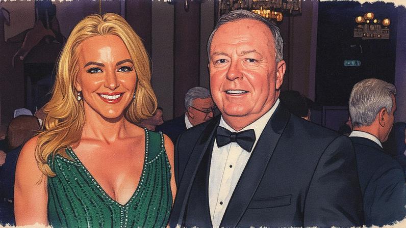Michelle Mone and her husband, the Isle of Man-based businessman Doug Barrowman, who ultimately owned PPE Medpro. Photograph: David M Benett/Dave Benett/Getty Images