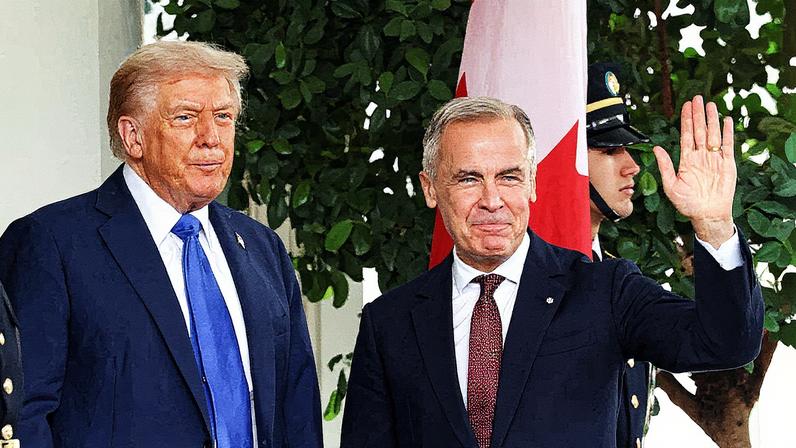 Trump e Carney fecham acordo comercial para resolver conflito entre vizinhos
