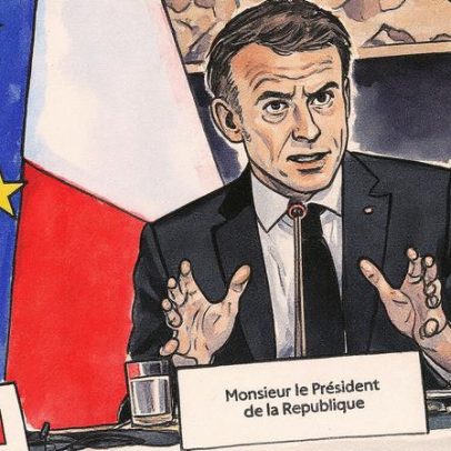 Le Pen está sob os paralelepípedos