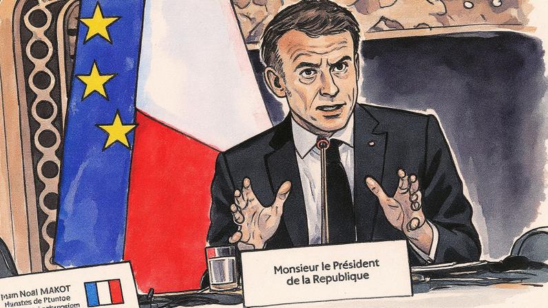 Le Pen está sob os paralelepípedos