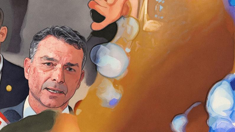 Direita critica Moraes por manter prisão de Bolsonaro; Flávio chamou o pai de refém (Foto: André Borges / EFE)