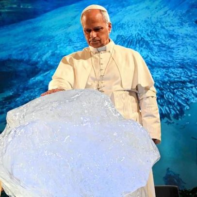 Obra climática de Olafur Eliasson recebe bênção do Papa