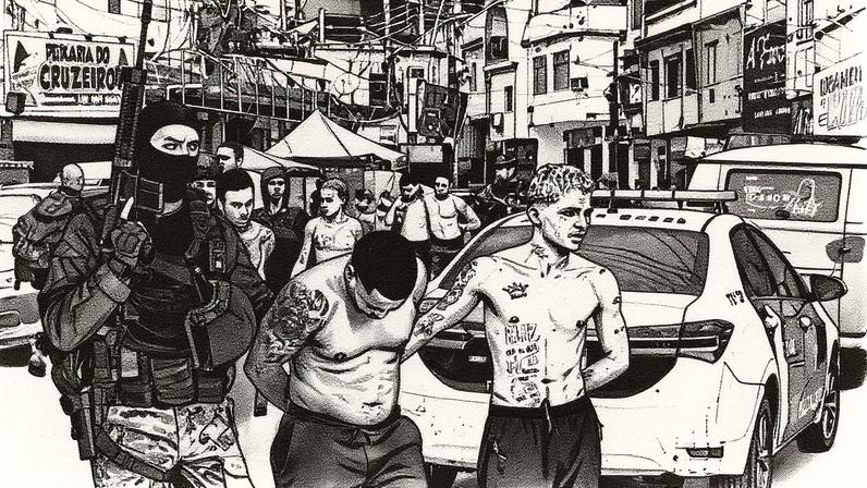 Operação policial prende mais de 80 suspeitos e resulta em mais 64 baixas no Rio. (Foto: EFE)