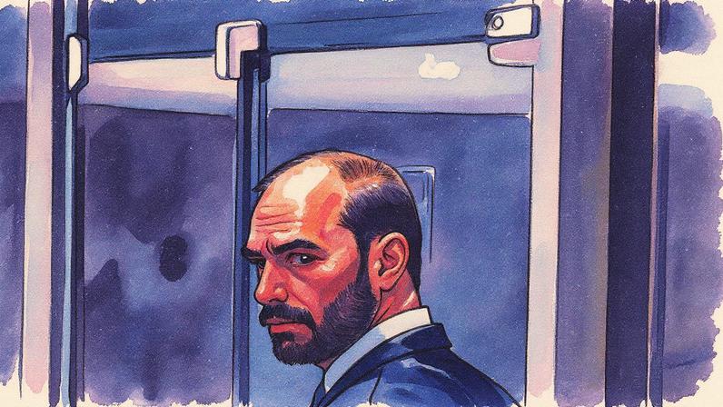 Eduardo Bolsonaro acionou a polícia dos EUA após ver dois homens em um carro preto com vidros escurecidos estacionado em frente à sua casa, no Texas (Foto: Eduardo Borges / EFE)