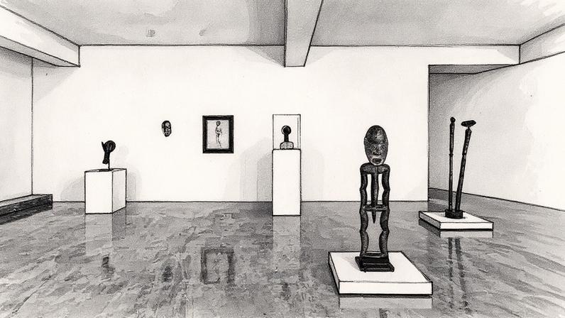 An installation view of Dialogues © Ordovas