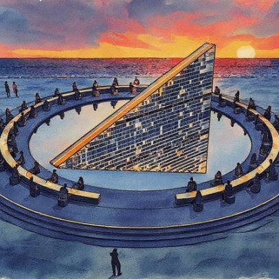 Es Devlin constrói enorme biblioteca gratuita giratória em Miami Beach