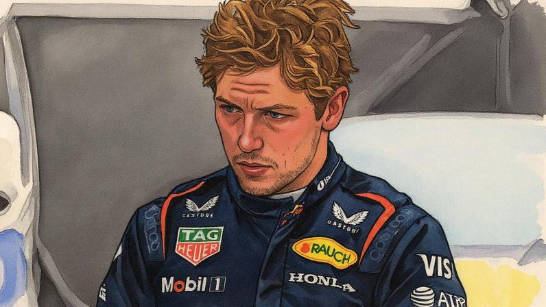 Liam Lawson, na Red Bull, após o GP da China na F1 2025 (Foto: GREG BAKER / AFP)