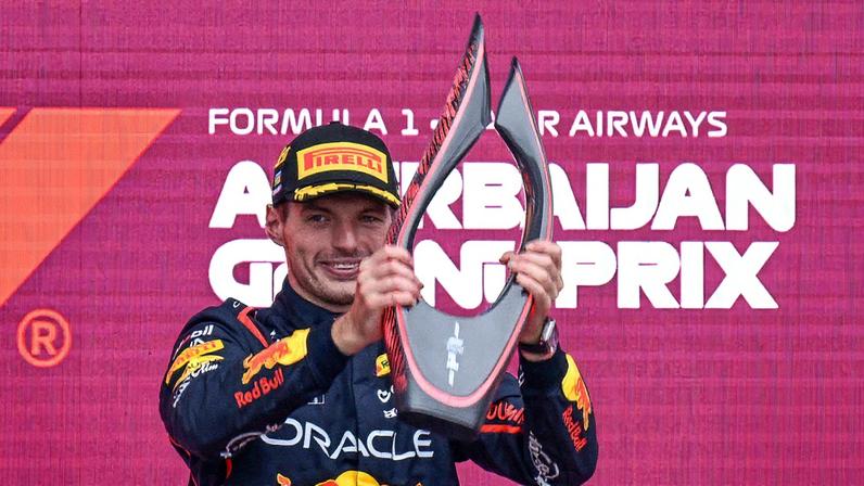 Max Verstappen vence o GP do Azerbijão de F1 (Foto: Alexander Nemenov / AFP)