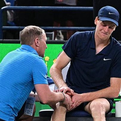 Sinner abandona partida no ATP de Shanghai após dificuldades físicas