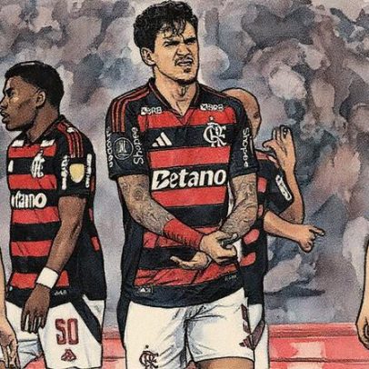 Argentinos reagem à lesão de Pedro, do Flamengo, e chamam-no de reserva