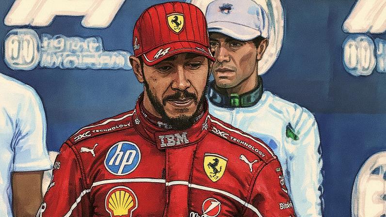 Lewis Hamilton na classificatória do GP do México (Foto: Carld de Souza/ AFP)