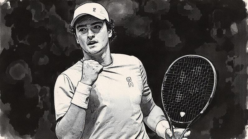 João Fonseca deve subir mais posições no ranking na próxima semana (Foto: JULIEN DE ROSA / AFP)