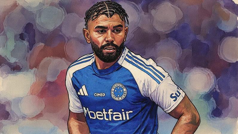 Gabigol começa como titular no Cruzeiro mais uma vez, contra o Fortaleza, no Mineirão (Foto: Gilson Lobo/AGIF)