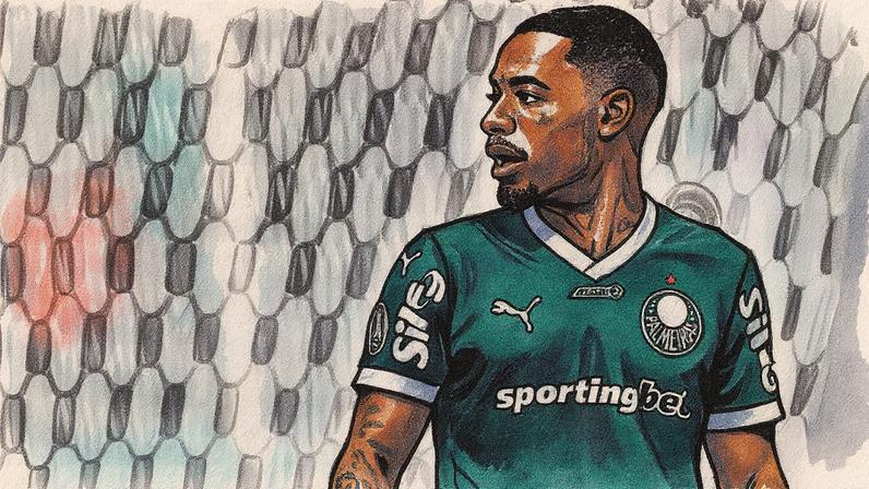 Allan foi liberado pelo STJD e pode reforçar o Palmeiras contra o Cruzeiro (Foto: Anderson Romao/AGIF)