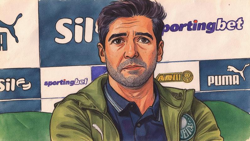 Abel Ferreira, técnico do Palmeiras (Foto: Ettore Chiereguini/AGIF)