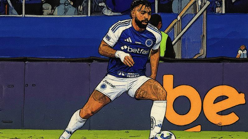 Depois de mais de dois meses, Gabigol volta a ser titular em um jogo do Cruzeiro (Foto: Gilson Lobo/AGIF)