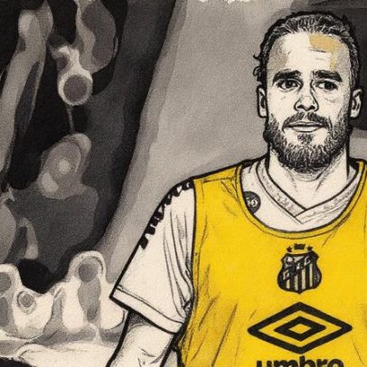 Brahimi busca espaço no Santos para se firmar no elenco