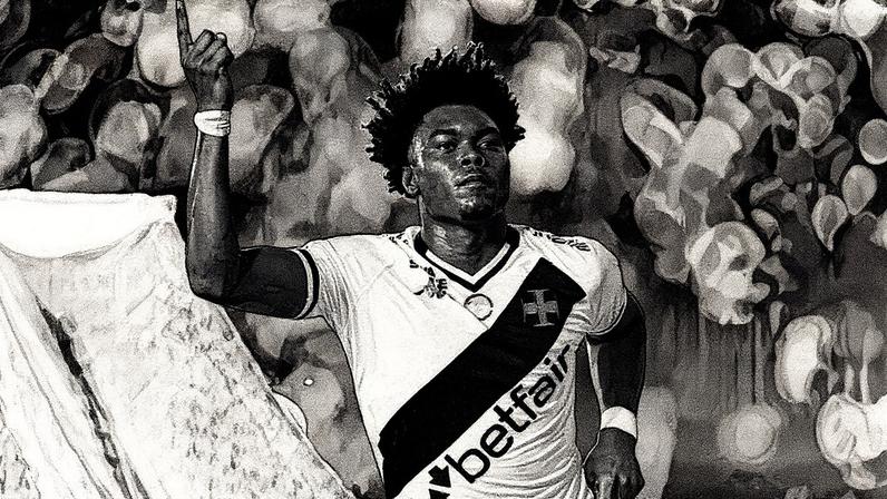 GB virou herói do Vasco em jogão contra o Vitória (Foto: Jorge Rodrigues/AGIF)