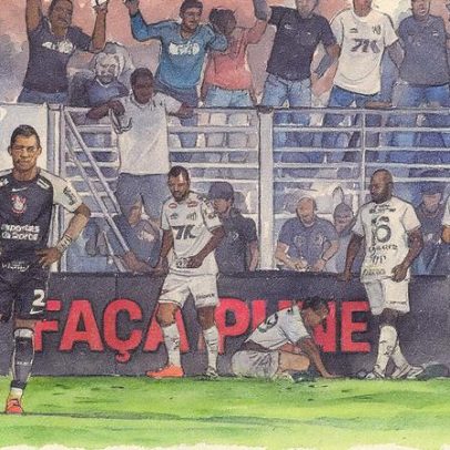 Raniele critica atuação do Corinthians no primeiro tempo contra o Santos: inaceitável