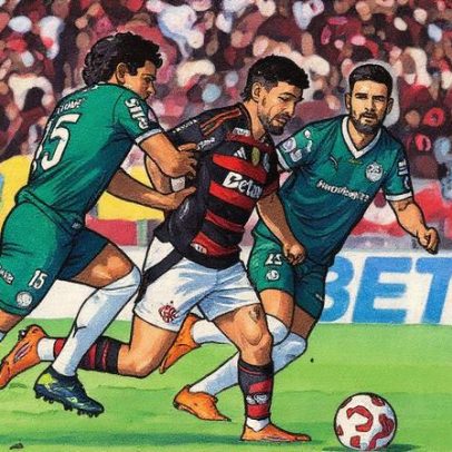 Inteligência artificial aponta campeão do Brasileirão após Flamengo x Palmeiras