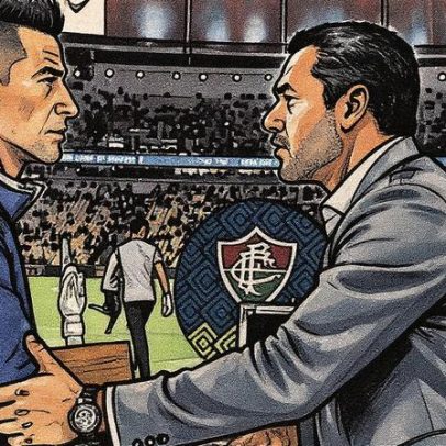 Fábio recebe troféu da CBF antes do clássico Vasco e Fluminense