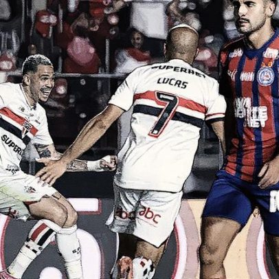 Luciano brilha no Morumbi e São Paulo vence o Bahia no Brasileirão