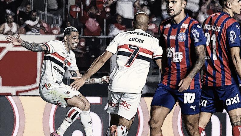 São Paulo e Bahia se enfrentaram pela 30ª rodada do Brasileirão