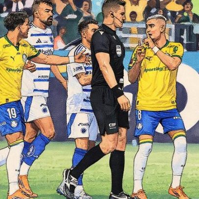 Arbitragem confusa faz Palmeiras empatar com Cruzeiro no Brasileirão