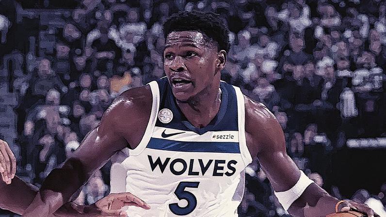 anthony edwards recorde timberwolves