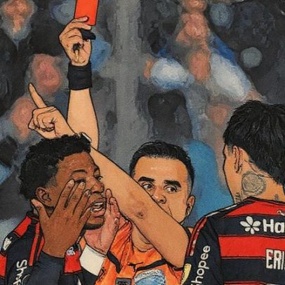 Áudio do VAR revela motivação para expulsão de Plata no Racing x Flamengo