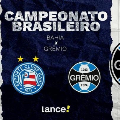 Bahia enfrenta Grêmio, veja onde assistir ao vivo e horário do Brasileirão