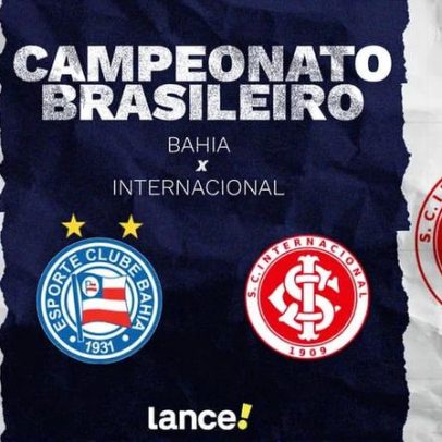 Bahia enfrenta Internacional pelo Brasileirão: onde assistir e horário