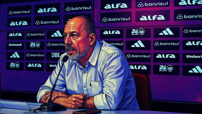 Presidente do Internacional, Alessandro Barcellos (Foto: Ricardo Duarte/SC Internacional)