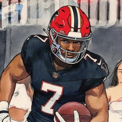 Bijan Robinson brilha e Falcons vencem Bills na NFL