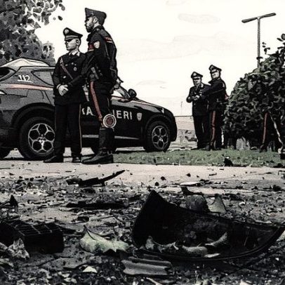 Bomba explode sob o carro de jornalista de investigação da RAI em Roma