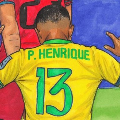 Seleção se empolga com Paulo Henrique