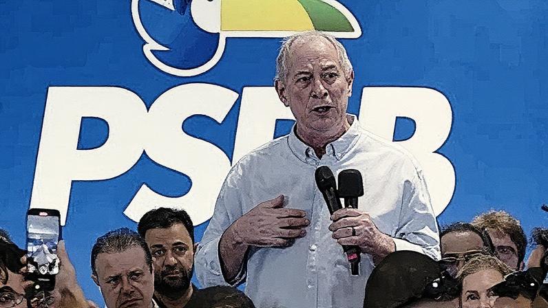 Com aproximação ao bolsonarismo, Ciro Gomes ofcializa filiação ao PSDB