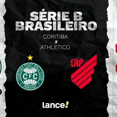 Coritiba enfrenta Athletico pela Série B com horários, transmissão e escalações