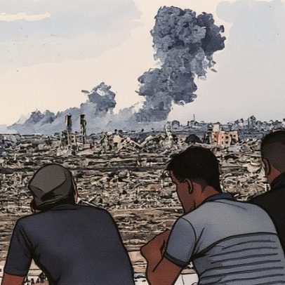 Israel bombardeia o sul de Gaza horas após aprovação do cessar-fogo