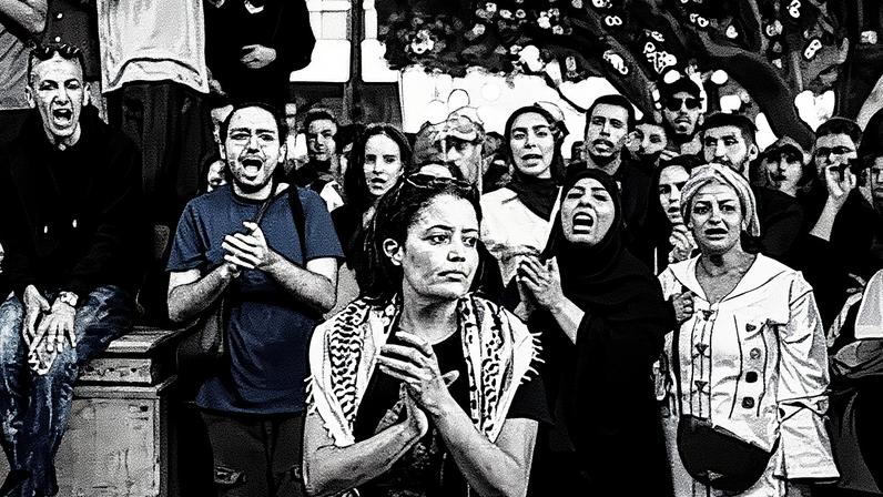 Manifestación en Rabat, este sábado. Mosa'ab Elshamy (AP)
