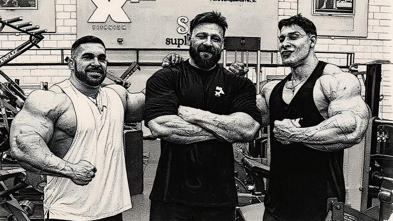 Derek Lunsford, Fabrício Pacholok e Ramon Dino (foto: Divulgação - Max Titanium)