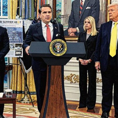 Trump exige 230 milhões ao Departamento de Justiça por casos passados