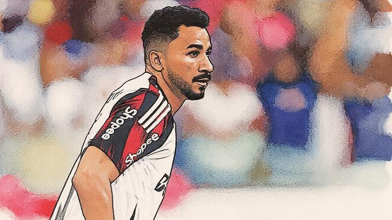 Danilo em ação pelo Flamengo contra o Bahia na Fonte Nova (Foto: Gilvan de Souza / Flamengo)