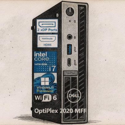 Dell OptiPlex 7020 cai 71%: de seis vezes o Mac Mini a preço de liquidação