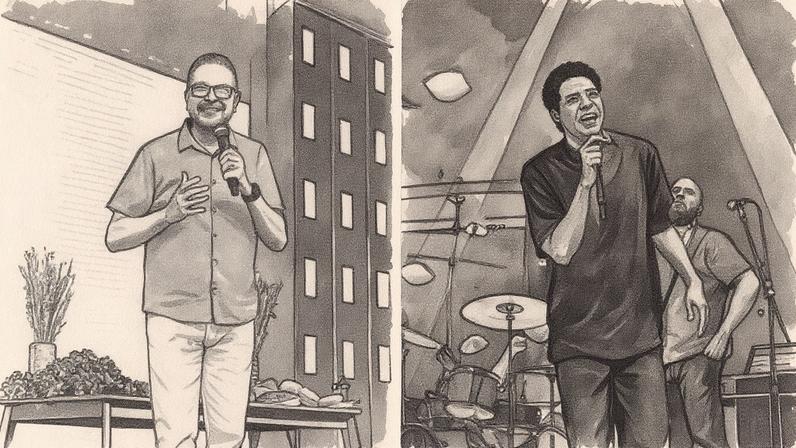 Adlin Rodrigues e pastor Nelson Junior vão falar com os adolecentes. Foto: Divulgação