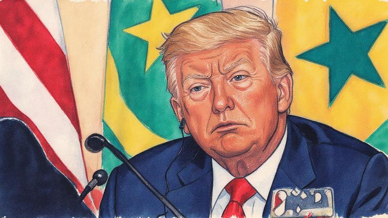 A principal razão pela qual ninguém sabe o que Trump está ganhando é por causa de um acordo único e secreto que surgiu na época da posse.