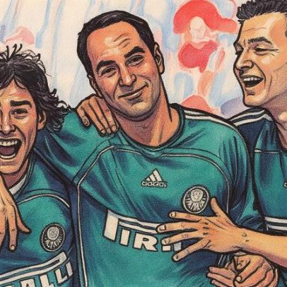 Palmeiras vence Flamengo 4 a 2 no Maracanã com dois gols de Edmundo no Brasileirão