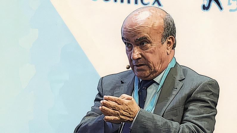 Mariano Jabonero, secretario general de la Organización de Estados Iberoamericanos, durante su charla en la primera jornada del foro World In Progress (WIP). Pablo Monge