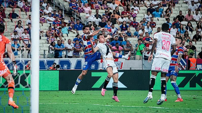Partida entre Fortaleza e Vasco, pelo Brasileirão (Foto: Mateus Lotif/Fortaleza EC)